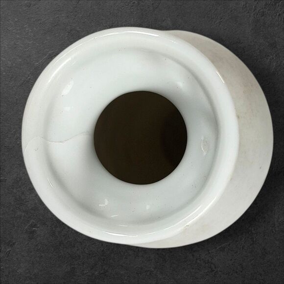 Vintage Porcelain Bud Vase w/ Cherubs Likely Lefton Embossed Putti 7" Tall #1597 - Picture 6 of 10